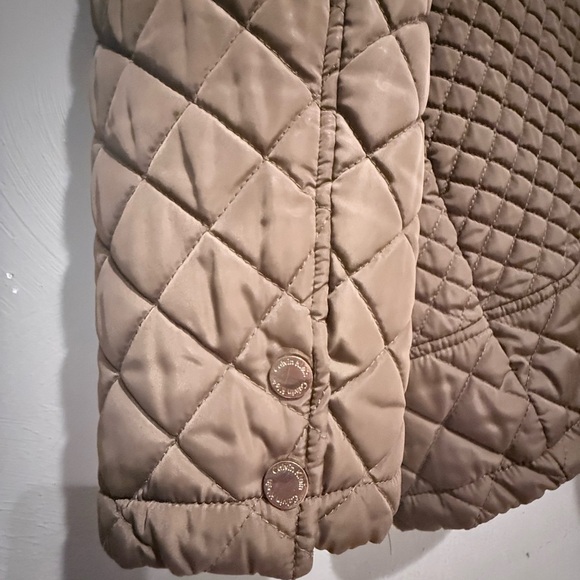 Calvin Klein Quilted Brown Puffer Jacket - Picture 6 of 7